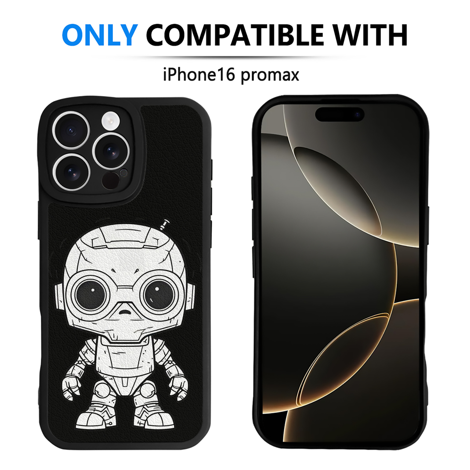 （画像用） スター・ウォーズ Star Wars 【iPhone 16シリーズ対応】シリコンスマホケース（レザー調） 材質：シリコン
